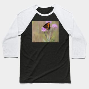 Queen Upon the Flowers Baseball T-Shirt